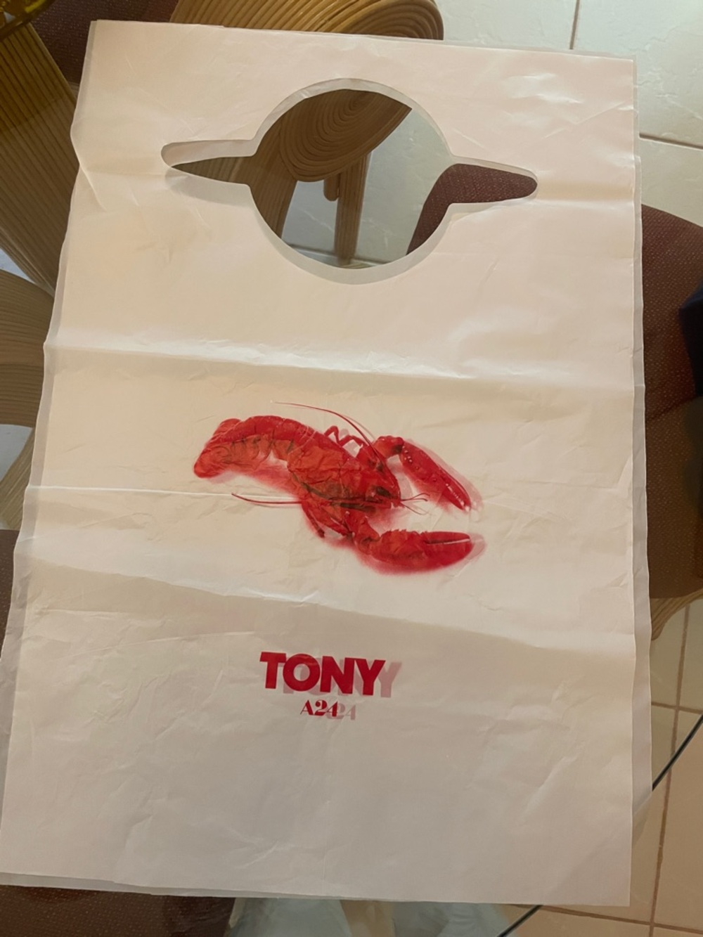 TONY A24 Official Merch Bibs